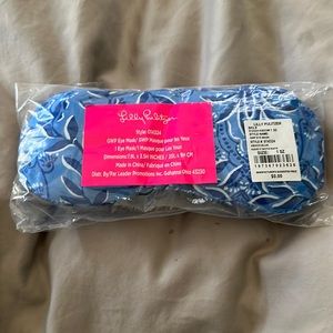 New in package Lilly Pulitzer eye mask